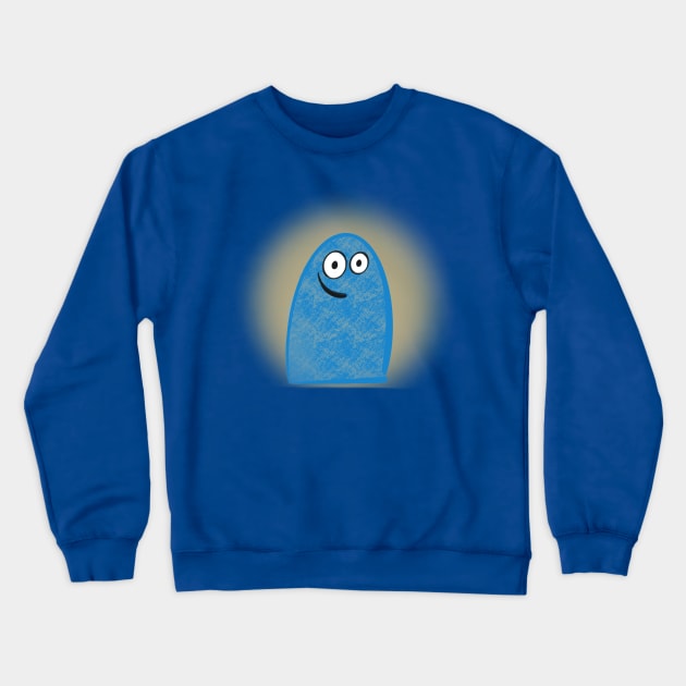 Bloo-Q Crewneck Sweatshirt by Sammy Jean Wilson 